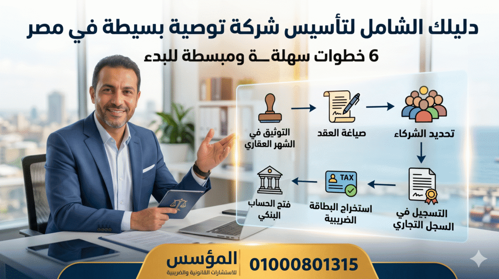 اجراءات تاسيس شركة التوصية البسيطة