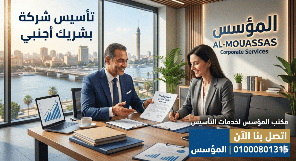 تأسيس شركة بشريك أجنبي