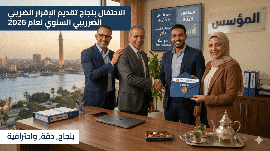 كيفية تقديم الاقرار الضريبي السنوي