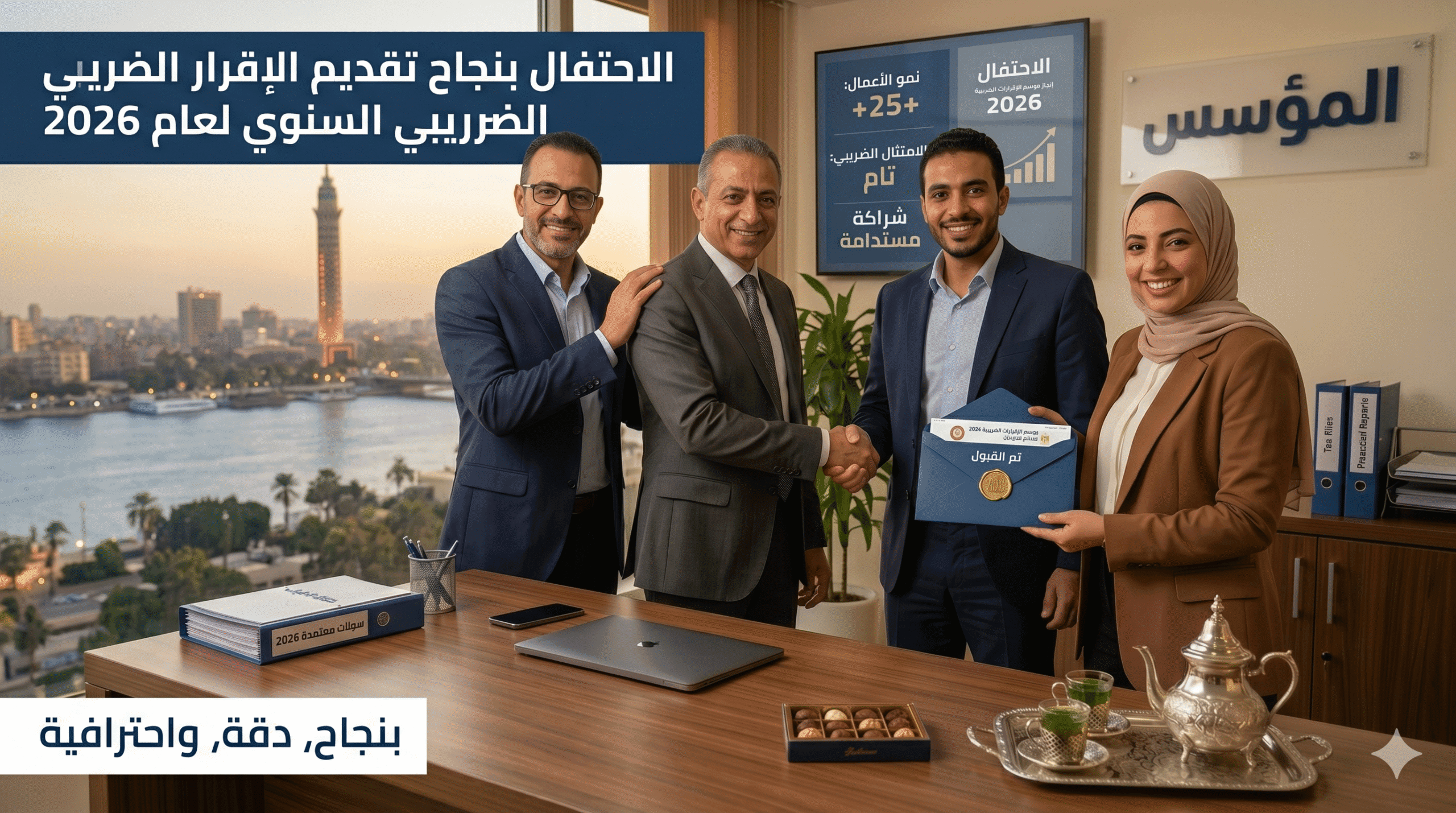 كيفية تقديم الاقرار الضريبي السنوي