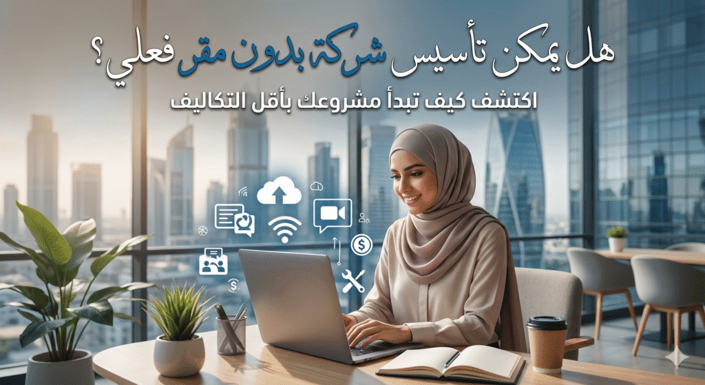 تأسيس شركة بدون مقر