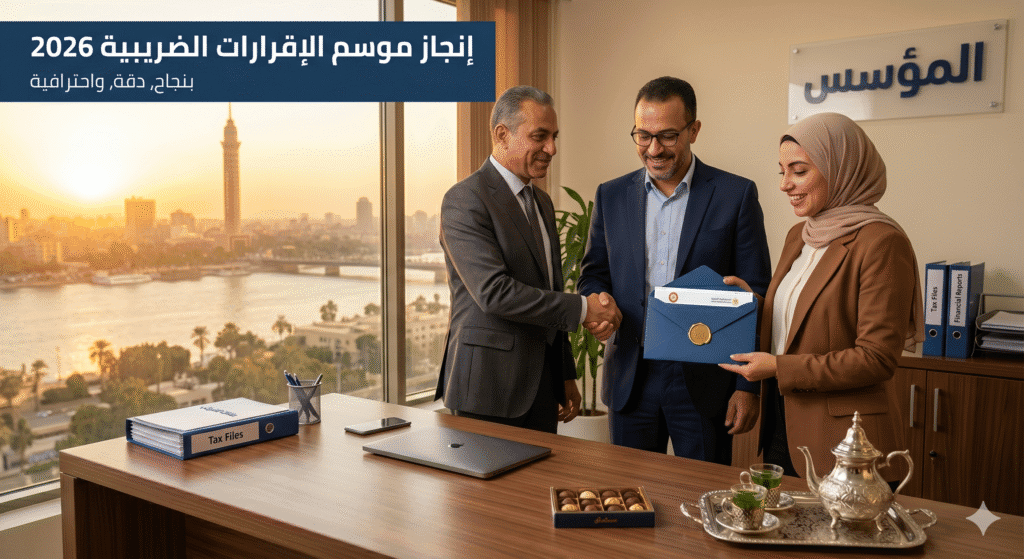 كيفية تقديم الاقرار الضريبي السنوي