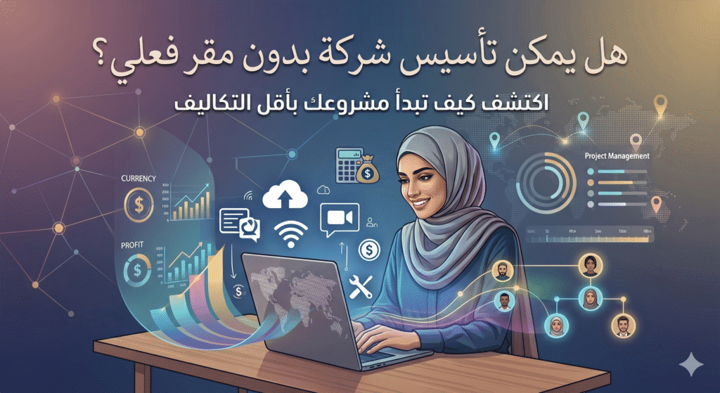 تأسيس شركة بدون مقر