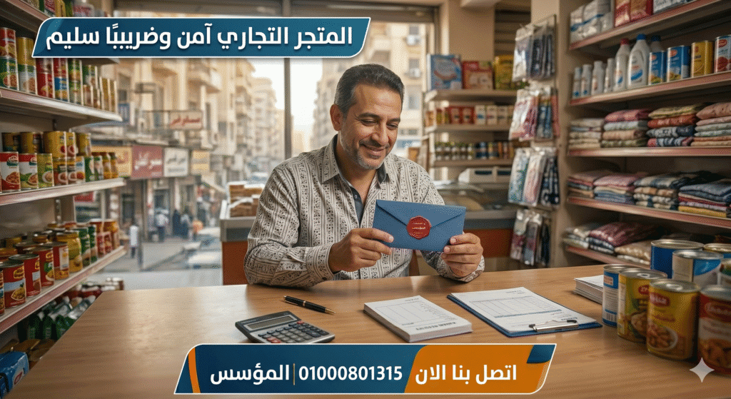 تقديم الاقرار الضريبي للمحلات التجارية