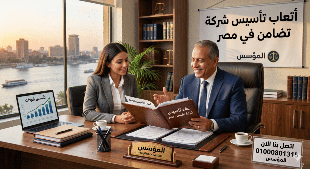 أتعاب تأسيس شركة تضامن 
