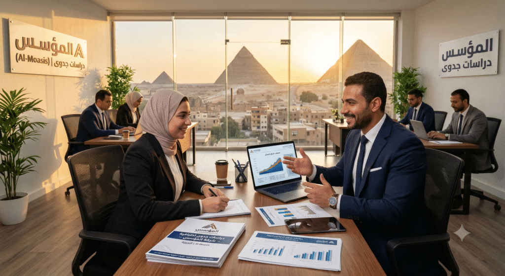 مكتب دراسات جدوى في الجيزة