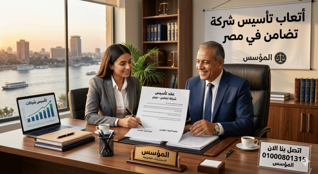 أتعاب تأسيس شركة تضامن 
