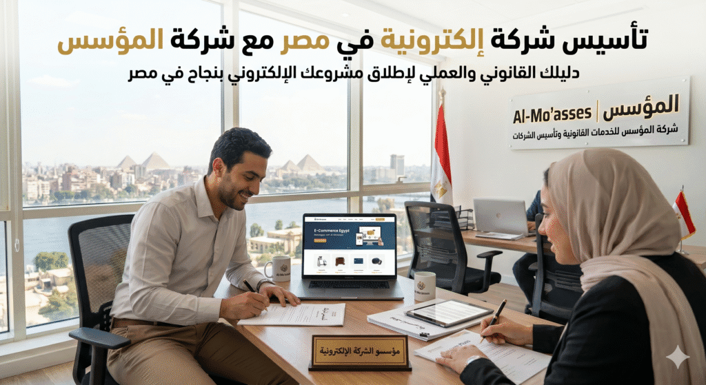 تأسيس شركة الكترونية في مصر مع شركة المؤسس