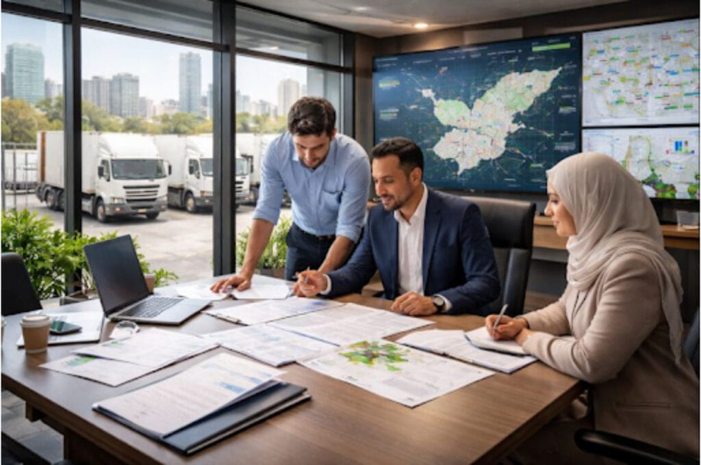 تأسيس شركة شحن