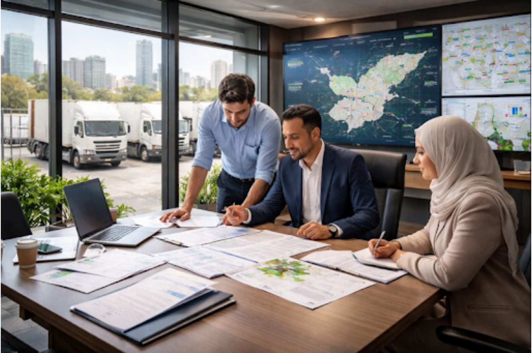 تأسيس شركة شحن