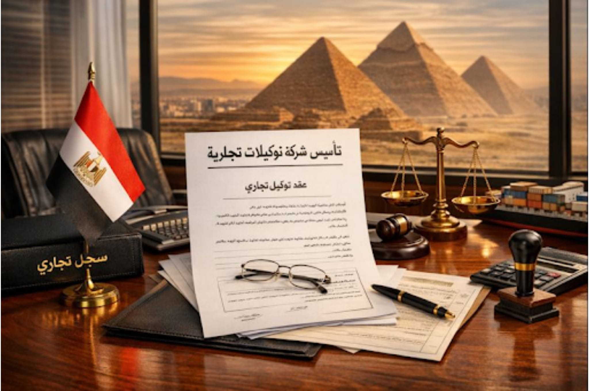 تاسيس شركة توكيلات تجارية