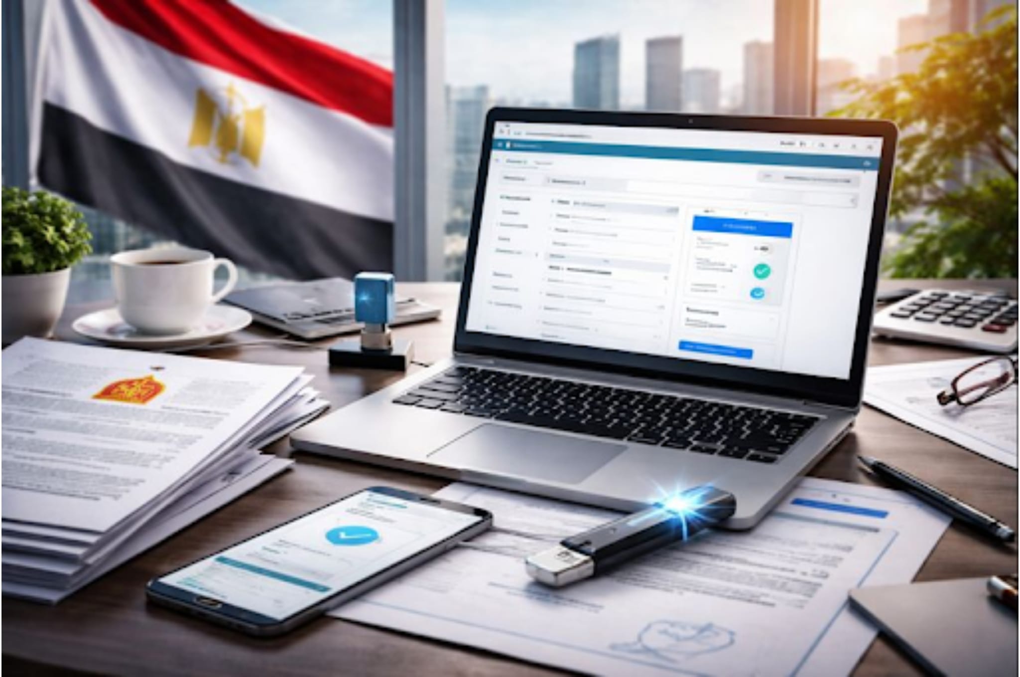 تأسيس الكتروني