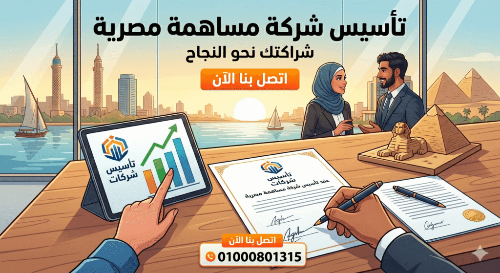 تاسيس شركة مساهمة مصرية