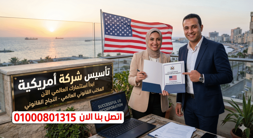تاسيس شركة امريكية