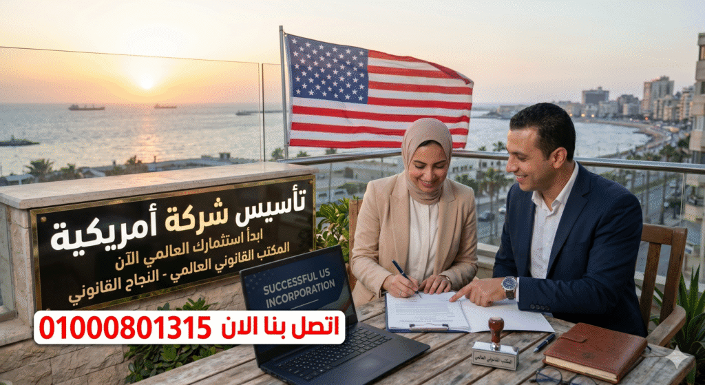 تاسيس شركة امريكية