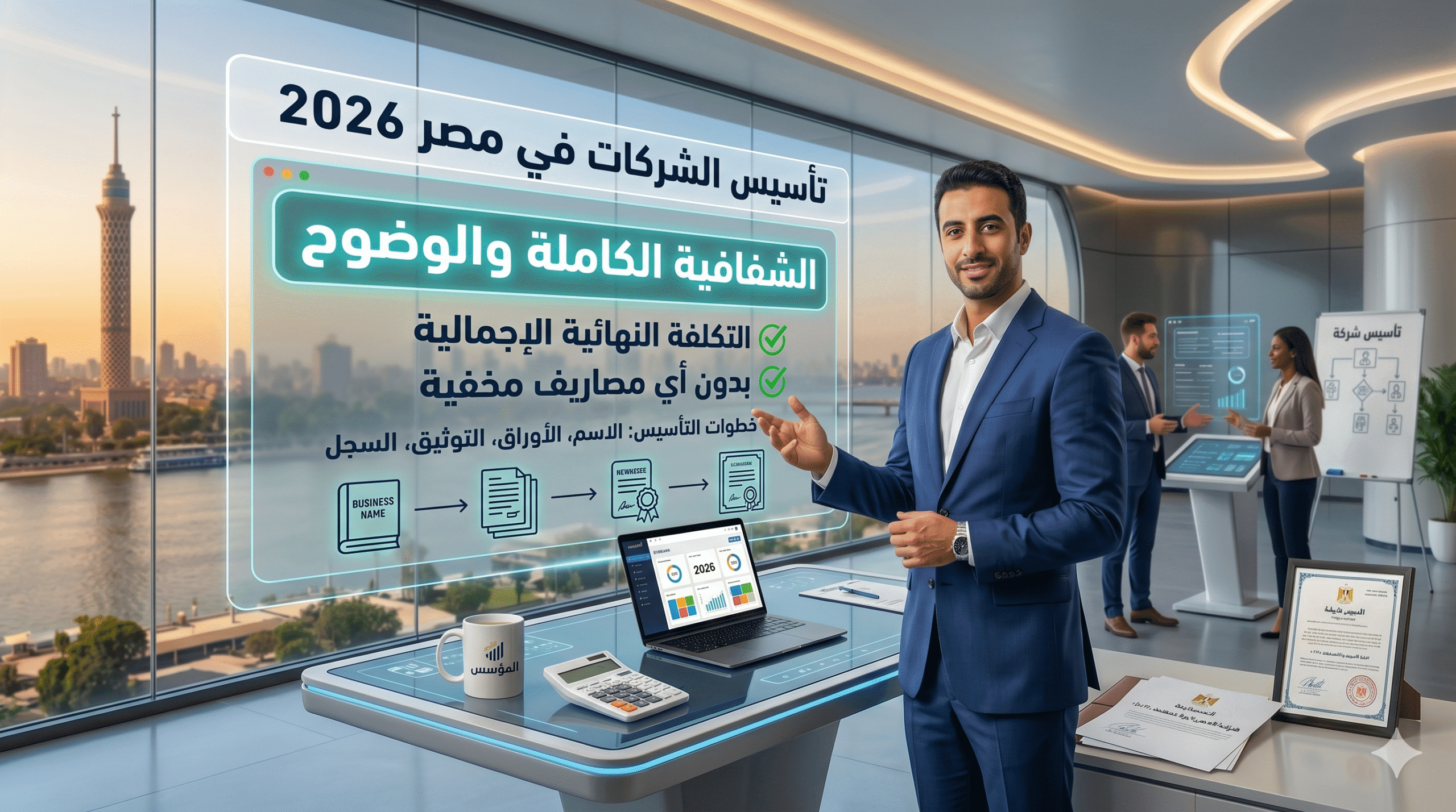 تكلفة تأسيس شركة في مصر