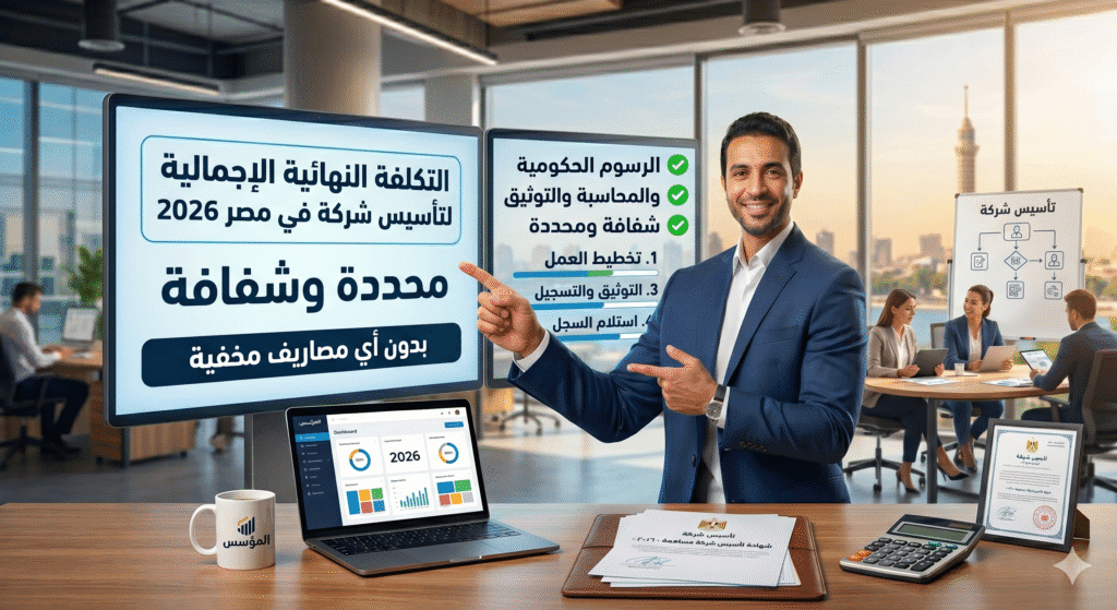 تكلفة تأسيس شركة في مصر