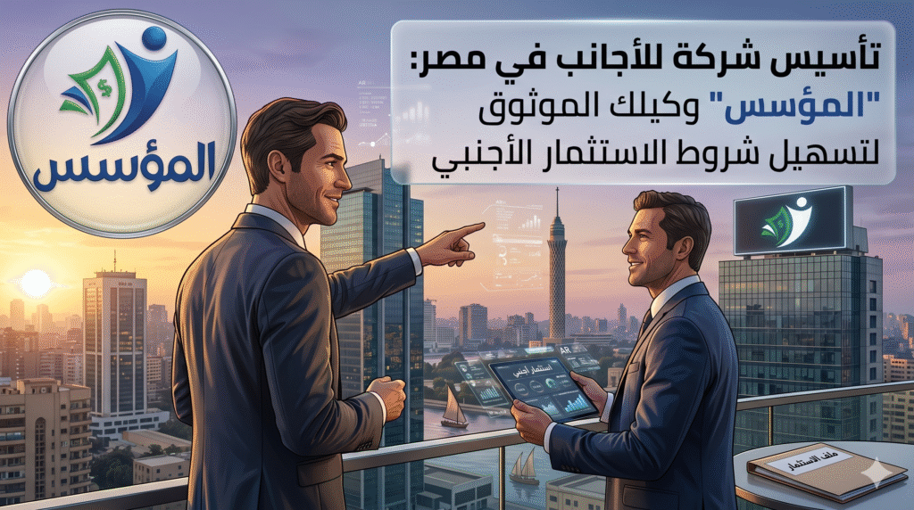 تأسيس شركة للأجانب في مصر