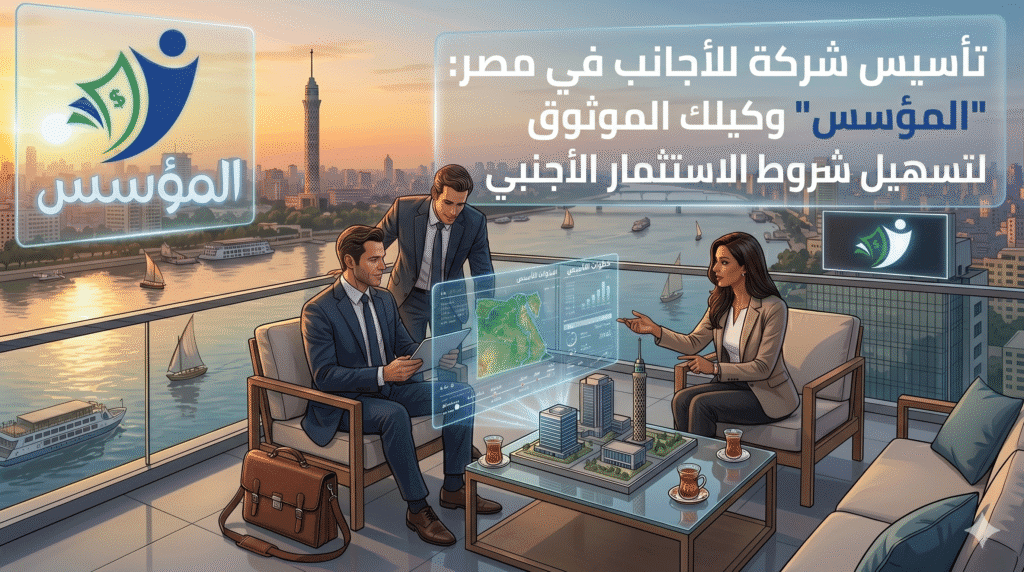 تأسيس شركة للأجانب في مصر