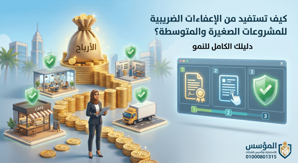 الإعفاءات الضريبية للمشروعات