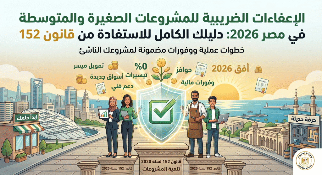 الإعفاءات الضريبية للمشروعات