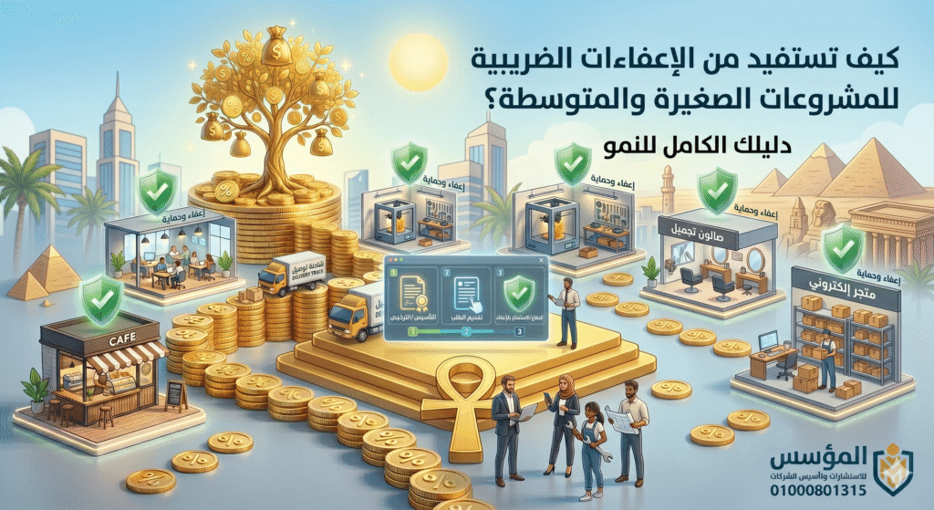الإعفاءات الضريبية للمشروعات