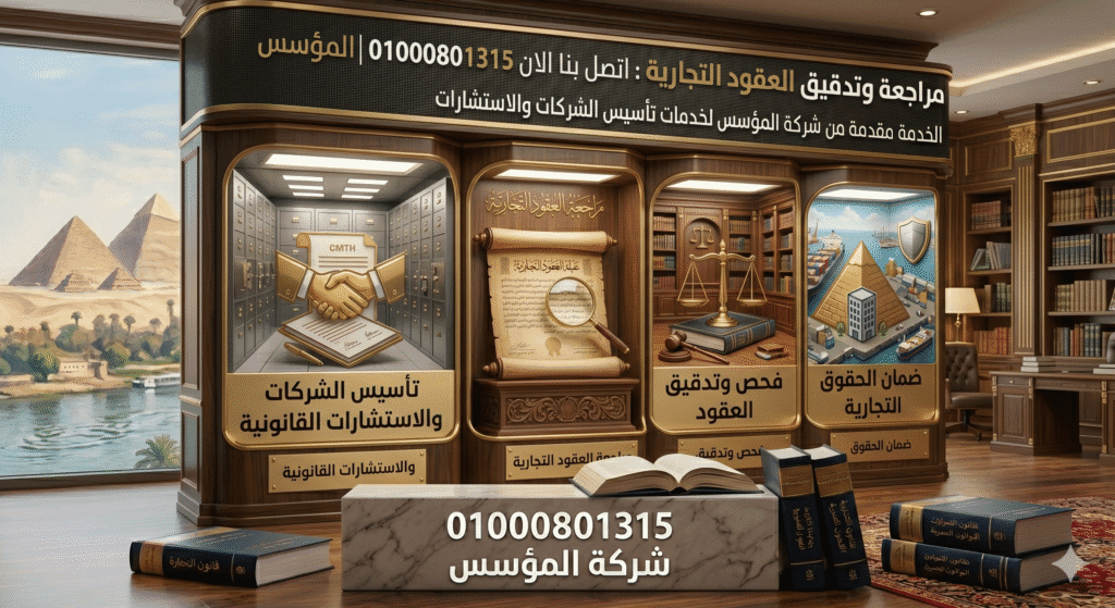 مراجعة وتدقيق العقود التجارية