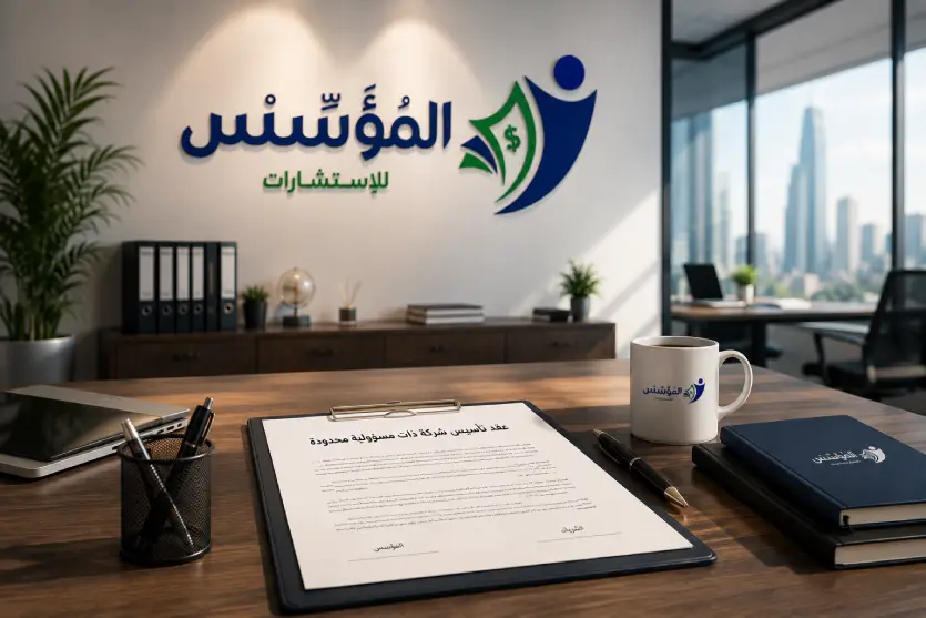 عقد تأسيس شركة ذات مسئولية محدودة