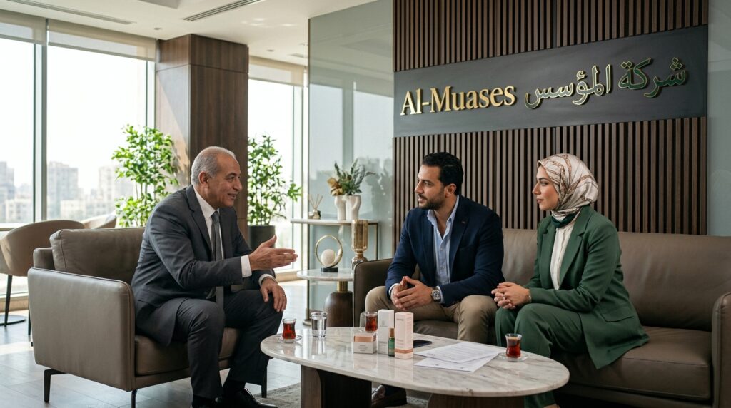 استشارات تأسيس وترخيص شركات الأدوية ومستحضرات التجميل وتراخيص هيئة الدواء عبر شركة المؤسس